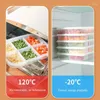 Bottiglie di stoccaggio frigorifero frigorifero frigorifero refrigerato zenzero aglio vegetale per alimenti gradestorage microonde