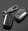 Für Jaguar XE XF XJ FPACE Carbonfaserstil Car Remote Key Shell FOB -Hülle Abdeckung mit Metallschlüssel6934870