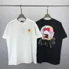 Moda Polo Man Mens Polos Poloshirt Top Tee Camisetas de Manga Curta Designer Tees Loose Black Brancy Branca Camiseta Luxe T T para Men M-3xl #275