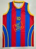 2003-04 Home Uniform #10 Bodiroga Vintage Basketball-Trikot mit jedem Namen und der Nummer angepasst