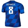 2024 Euro Cup Kroatien Soccer Jerseys Modrric National Team 24 25 Brekalo Perisic Football Shirt Brozovic Rebic Jersey Fans Player Home Away Men Kids Kits Uniform