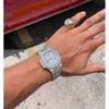 Luksusowe wyglądanie w pełni oglądaj mrożone dla mężczyzn Kobiet najlepsze kunszt unikalny i drogie Mosang Diamond 1 1 5A zegarki dla Hip Hop Industrial Luksurious 3711