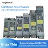 DC 12V 24V Switching Power Supply AC190-240V Mute Lighting Transformers 60W 100W 200W 300W 400W LED-ljusdrivkraftsadapter