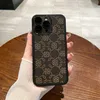 أفضل مصممي المصممين للحصول على iPhone 15 14 13 12 11 Pro Max 15Pro 15Plus 14Pro 14Promax 13Promax Luxury Letter Leather Mobile Cover Back