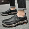 Кроссовки по фитнесу кроссовки похожи на подлинные кожаные мужчины zapatillas hombre zapatos xl size 45 46 47 48 Продажа