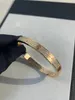 Braccialetto diamantato oro bangel per donne uomini designer gioielli in acciaio inossidabile cuffia sier rose love uomo braccialetti da donna