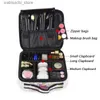 Kosmetische Taschen 2022 Neue Mode Make -up -Künstler Professionelle Schönheits -Make -up -Tasche Kosmetische Hüllen Schönheitssalon Tattoos Nail Art Multilayer Tool Bin L49