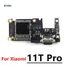 Xiaomi 11T / 11T Pro USB充電ボードコネクタプラグポートドックSIMカードメインボードフレックスケーブル用