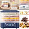 Dehydrators 5 Layers Fruit Dryer Electric Meat Grinder Drying Machine For Vegetable Fruit 48 Hours Long Lasting Thermostatic Food Dehydrator