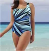 2018 5xl Big plus taille de maillot de bain pour femmes Sexy One Piece Swimsuit 2018 Sincall Femme Imprime Retro Beach Bathing Costume Bod Y14247484