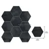 Wall Stickers 5 10Pcs Thick Hexagon Floor Pvc Foam Waterproof Self Adhesive Tile Anti Slip Ground Decals Bathroom Decor 230801 Drop Dhshb