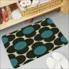 Orla Kiely Leaf Bloembloem Mat vloer Mat Noordse stijl Home deurmat badkamer toilet matten slaapkamer hotel decormat