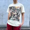 カスタム昇華特大ブランクTシャツデザイナープリントティープラスメンズTシャツ