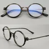 Gafas de sol marcos de gafas de ojo para hombres material de titanio acetato hecho a mano anteojos anti azul claro para mujeres ultra