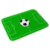 Bath Mats Football Field Ground Themed Floor Mat Carpets Bedside Home Decor Room