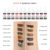 Levererar nytt rent organiskt flytande mikroblading Pigment Permanent Makeup Eyebrow Pigment 33 Color Tattoo Ink Eyebrow Lip Pigment