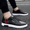 Casual skor herrläder 2024 sommar mode röda zapatillas hombre chaussure homme