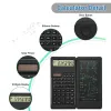 Calcolatori Calcolatrice Piegabile Portable Scientific Calculator Accounting LED Calcolatrice elettronica con Office scolastico per la scrittura Studente