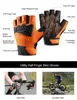 Inbike Summer MTB Cycling Gloves Gel Padded Half Fing Finger Bicycle for Men Breattable Outdoor Sport Bike Accessories 240402