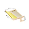 Hanging Cat Hammock Wooden Sofa House Furniture Indoor Cozy Sunny Seat Window Drawers Chair Backs Bedside Cat Sleeping Bed 240407