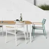 Courtyard Rattan Tables and Chairs Nordic Garden Furniture Set Outdoor Tables and Chairs Villa Outdoor Balcony Dining Tables Set