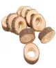 Wooden Napkin Ring Countryside Wooden Napkin Buckle Wedding el Restaurant Tablecloth Ring Party Banquet Table Decoration EEA1358039518