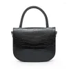 Drawstring Fashion Arrival 2024 Crocodile Tote Shoulder Bag For Women Clutch Cross Body Purse Handbag