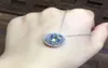 ÉNORME 5CT MISSANITE DIAMOND PENDANT REAL 925 STERLING Silver Charm Party Penndants Pendants Collier pour femmes Fine Jewelry Gift2647529