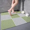 Baignoire tapis de salle de bain non glissade épissage creux étanche de douche de douche de natation