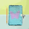 Notebook di paillettes Notebook ragazze adorabili diario di scrapbook adorabile Blocco Blocco Blocco a doppio offset Bloccabile