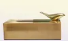 Tissue Boxes Napkins Gilded Metal Tissue Box Fawn Decoration Box Magnet Adsorption Animal Napkins Organizer Dining Table Home Deco8441290