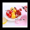 Forks Animal For Kido Fun Bento Picky Eater Cute Fruit Toklins Akcesoria na lunch