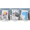 Torby pralniowe zabawki dla dzieci w kosmosie wodoodporne składane pralni worka bawełniana organizacja wielofunkcyjna PE słodka