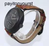 Panerais Watch Mens Watches Radiomir 8day 45 mm manuel en céramique Pam 384 vendu tel quel