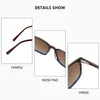 Lunettes de soleil Zenottic 2024 Acetate Polarise Sunglasses Square Sun Glases Unisexe Classical Spring Leg Shades For Drive Travel A23625 24412