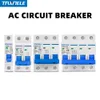 AC MCB 1P 2P 3P 4P 230V 400V 6KA MINI CIRCUIT BRUNKER Air Interrupteur 10A 16A 20A 32A 40A 50A 63A Créte