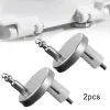 2pcs Universal Toilet Lid Hinges 피팅 퀵 릴리스 커버 힌지 나사 교체 화장실 좌석 힌지 욕실 액세서리