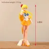 Comics Heroes Sailor Moon Glitter Glamours 22cm Kawaii Söt Mako Kino PVC Action Figur Gk Model Toy Adult Collection Doll Decoration Gift 240413