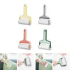 Dålig rullpapper Sticky Roller Dust Wiper PET Hårkläder Rengöring Tousle Carpet Tool Portable Remover Brush Repaceabl W7A3