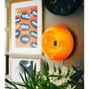 Wandlamp Vintage Led Franse tafel Gepersonaliseerde kunst Bauhaus Oranje glas Home Decor Decor Desk Lights Slaapkamer Bedhead Touch