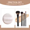 Sac de poche de brosse de maquillage de voyage portable Soft Magnetic Silicone Makeup Brush Brush Boîte pour le stockage cosmétique