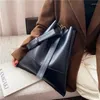 Tas ontwerper luxe mode dames hoge capaciteit emmer crossbody schoudertassen grote pu lederen handtassen voor dames trending