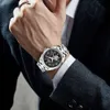 Watch designer Advanced Fashion Business Men entièrement automatique Hollow Imperproof High End Watch Mechanical