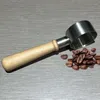 Coffee Scoops Gandage en bois massif 25 ml Spoon 10g Capacité Capacité des cuillères de cuisine Scoop Spice Mesure Tools