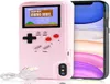 iPhone 14 12 Pro Max 11 XS 6 7 8 Luxury Classic Console Color Display Shockproof Silicone Mobile B2196514のAutbye GameBoyケース