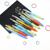 Cen do gel apagável 0,5 mm NIB preto/azul Kawaii Small estilo fresco da escola estudantil uma escrita mágica canetas neutras 4pcs/lote