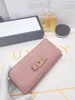 Leather Women Wallet Female Long Clutch Lady Walet Portomonee Rfid designer wallet Men Money Bag Zipper Coin Purse with Box