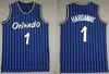 Mannen jeugd kinderen retro basketbal jerseys Tracy McGrady Anfernee Hardaway Hardwood Vintage Classics Jersey Ademende mesh volwassen kinderen