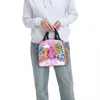 Smile Precure Anime Isolierte Lunchbeutel Thermaltasche Glitzer Kraft Yayoi Miyuki Nao Reika Akane Große Lunchbox -Tasche Food Bag