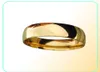 High Polish Wide 8mm Men Wedding Gold Rings Real 22K Guldfylld 316L Titanium Finger Rings for Men Never Fading USA Storlek 6148130979